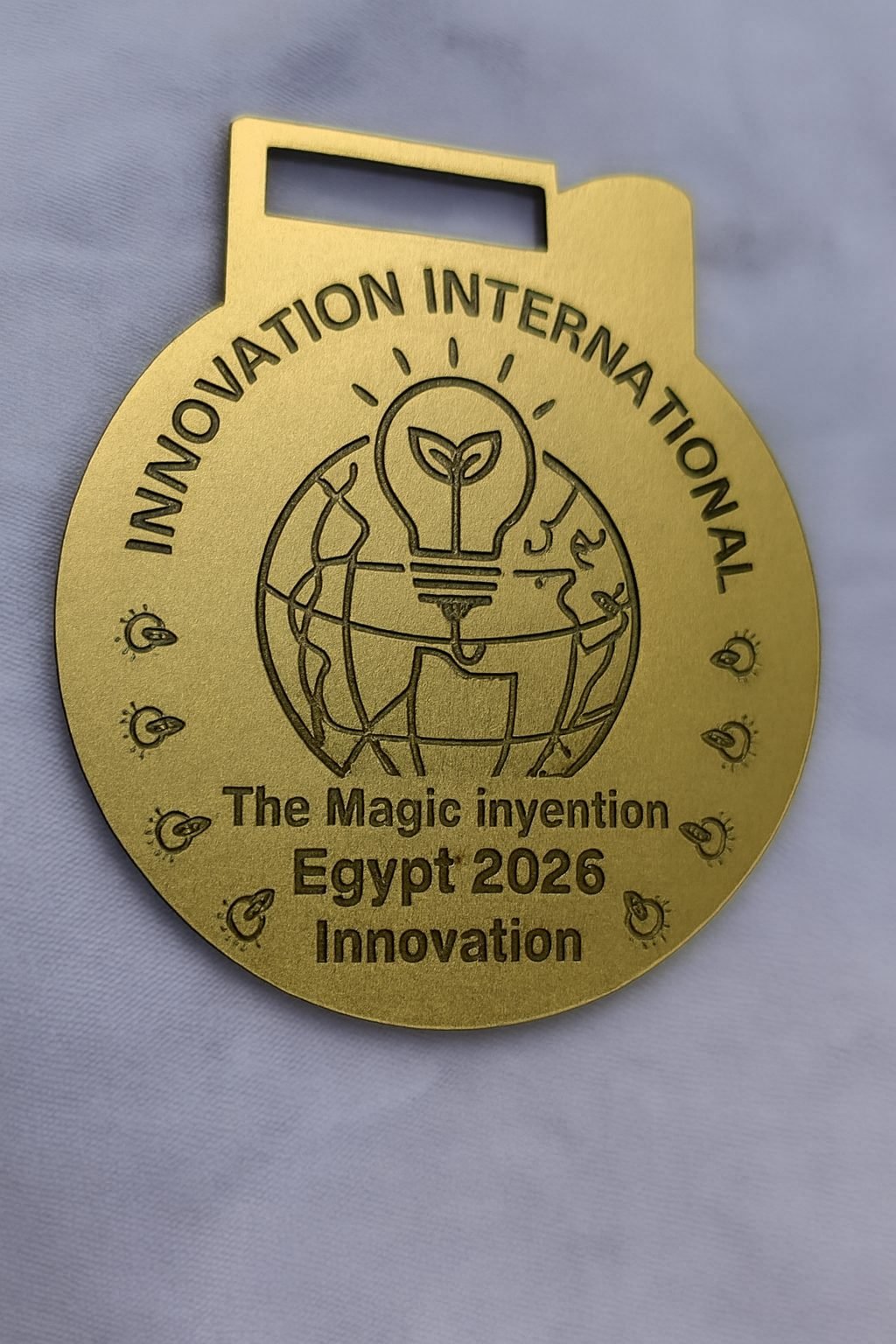 The Magic Invention Egypt 2026 Innovation medal